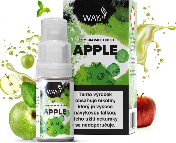 Liquid WAY to Vape Apple 10ml 6mg