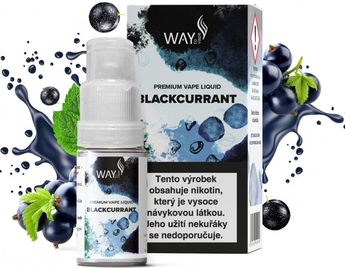 Liquid WAY to Vape Blackcurrant 10ml 12mg