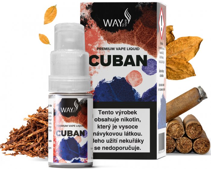 Liquid WAY to Vape Cuban 10ml 6mg