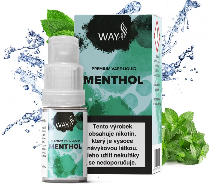 Liquid WAY to Vape Menthol 10ml 6mg