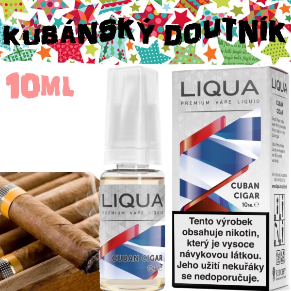 Liquid LIQUA Elements Cuban tobacco 10ml / 12mg 