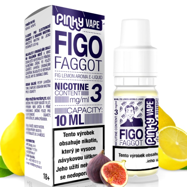 Pinky Vape Figo Faggot 6mg/10ml