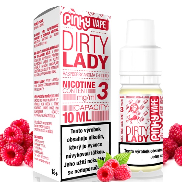 Pinky Vape Dirty Lady 18mg/10ml