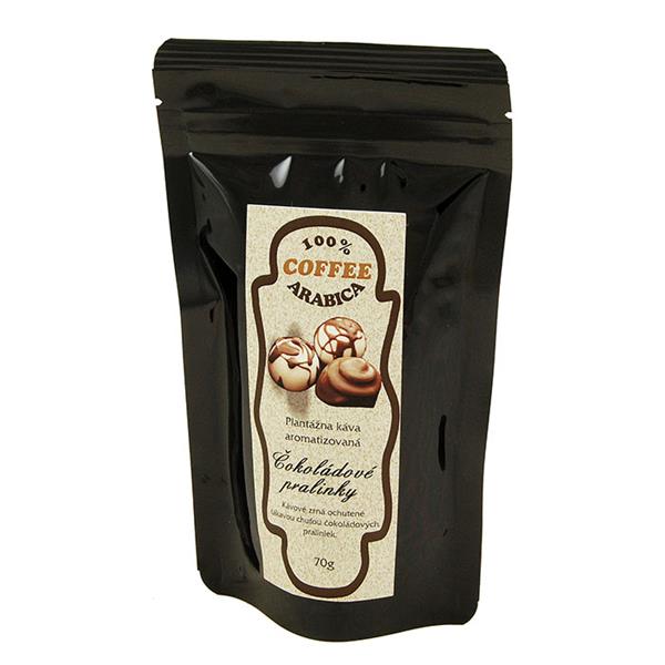 Káva mletá Čokoládové pralinky 70g