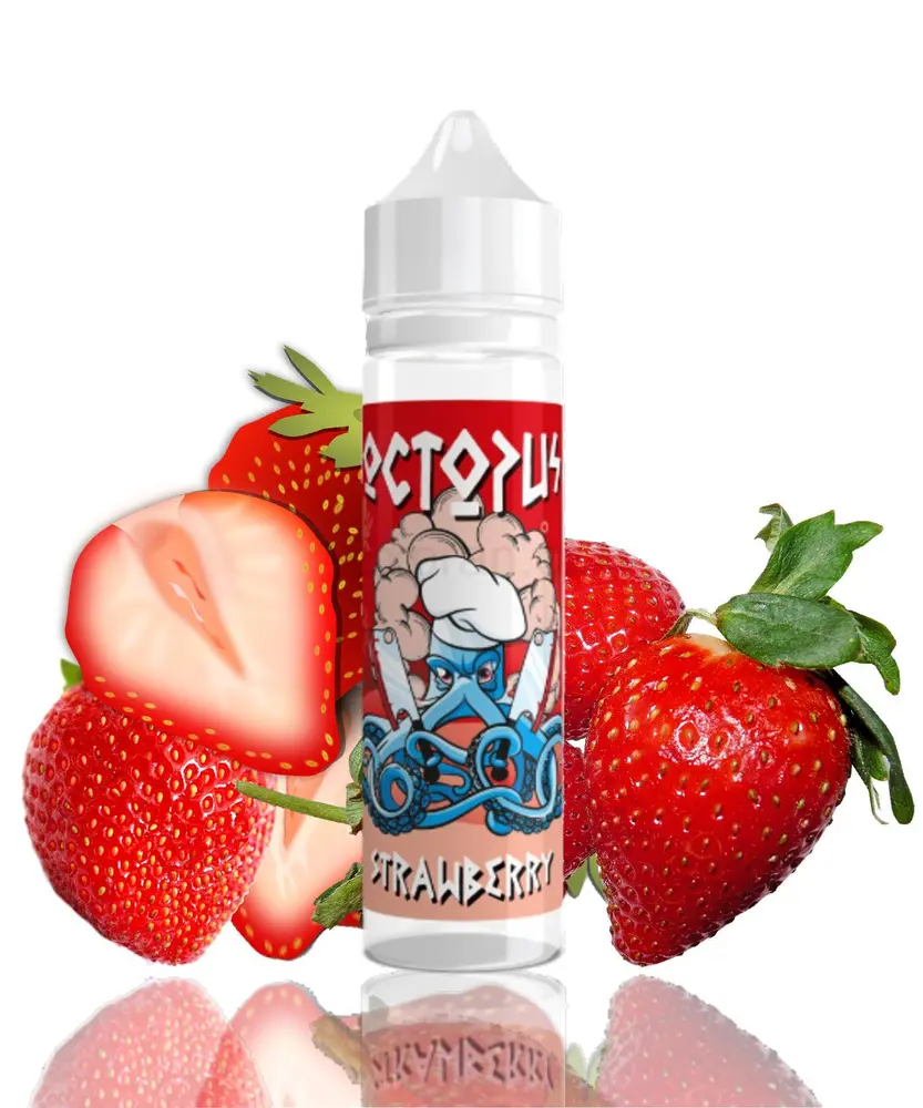 Octopus - Strawberry (Shake & Vape) 10ml