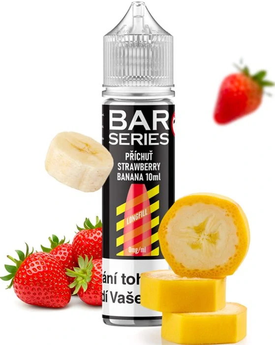 Příchuť Bar Series S&V 10ml Strawberry Banana (Jahoda a banán)
