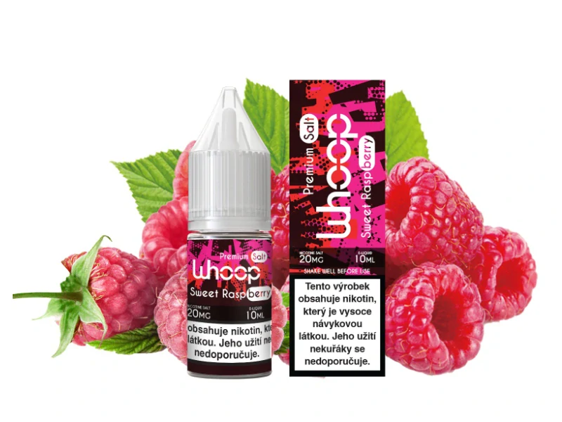 Nikotinová Sůl Whoop - Sweet Raspberry 10ml - 20mg