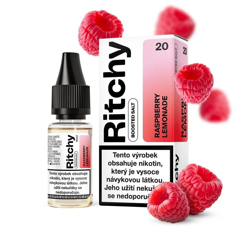 Ritchy Salt Raspberry Watermelon (Malina a meloun) 10ml 20mg
