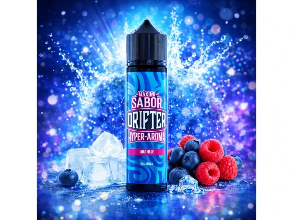 Příchuť Drifter Juice Hyper - Mad Blue SnV 5/60ml
