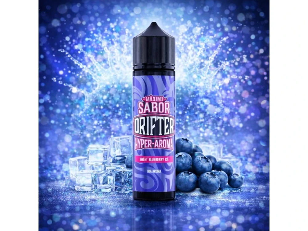 Příchuť Drifter Juice Hyper - Sweet Blueberry Ice SnV 5/60ml