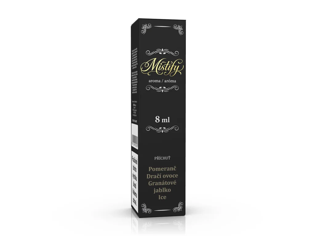 Příchuť Mistify 8 ml S&V - Pomeranč Dračí ovoce Granátové jablko Ice