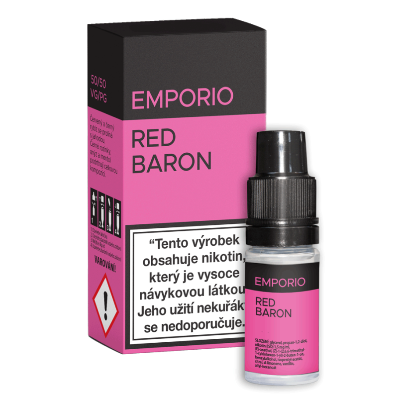 Liquid EMPORIO Red baron 18mg / 10ml