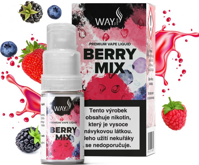 Liquid WAY to Vape Berry Mix 10ml 3mg