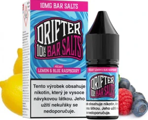 Liquid Drifter Bar Salts Lemon and Blue Raspberry Ice 10ml - 20mg