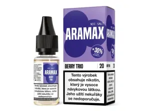 Aramax Nic Salt - Berry Trio (Směs Jahod, Malin a Borůvek) 10ml 20mg