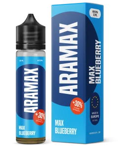 Příchuť Aramax S&V: Max Blueberry (Borůvka)