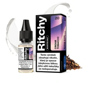 Ritchy Salt Cream Tobacco (Tabák se smetanou) 10ml 20mg