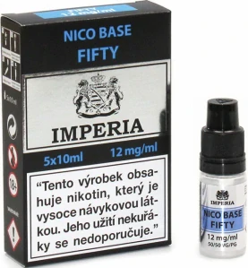 Booster IMPERIA Fifty PG50-VG50 5x10ml-12mg