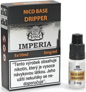 Booster IMPERIA Dripper PG30-VG70 5x10ml-3mg