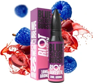 Příchuť Riot BAR EDTN S&V 10ml Blue Cherry Burst (Modrá ledová tříšť s třešní)
