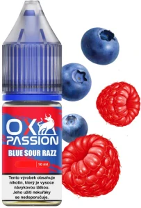 Liquid OXVA OX PASSION Salts Blue Sour Razz 10ml - 20mg