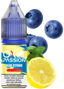 Liquid OXVA OX PASSION Salts Blue Citrus 10ml - 20mg