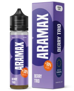Příchuť Aramax S&V: Berry trio (směs bobulí)