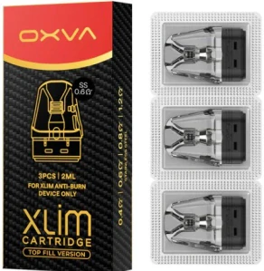  OXVA Xlim Top Fill SS cartridge 0,6ohm 2ml 3Pack 