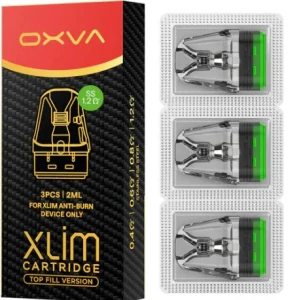  OXVA Xlim Top Fill SS cartridge 1,2ohm 2ml 3Pack 