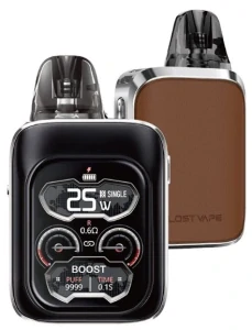  Lost Vape URSA Baby 3 Pro Pod elektronická cigareta 1300mAh Espresso Leather 