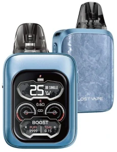 Lost Vape URSA Baby 3 Pro Pod elektronická cigareta 1300mAh Moonsteel Blue