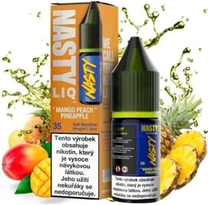  Liquid Nasty LIQ Salt Mango Peach Pineapple - 10ml - 10mg (Mango, broskev, ananas) 