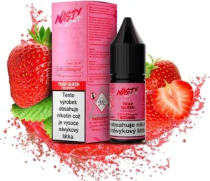  Liquid Nasty Salt Trap Queen 10ml - 20mg (Jahody) 
