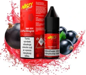  Liquid Nasty Salt Bad Blood 10ml - 20mg (Černý rybíz, máta) 