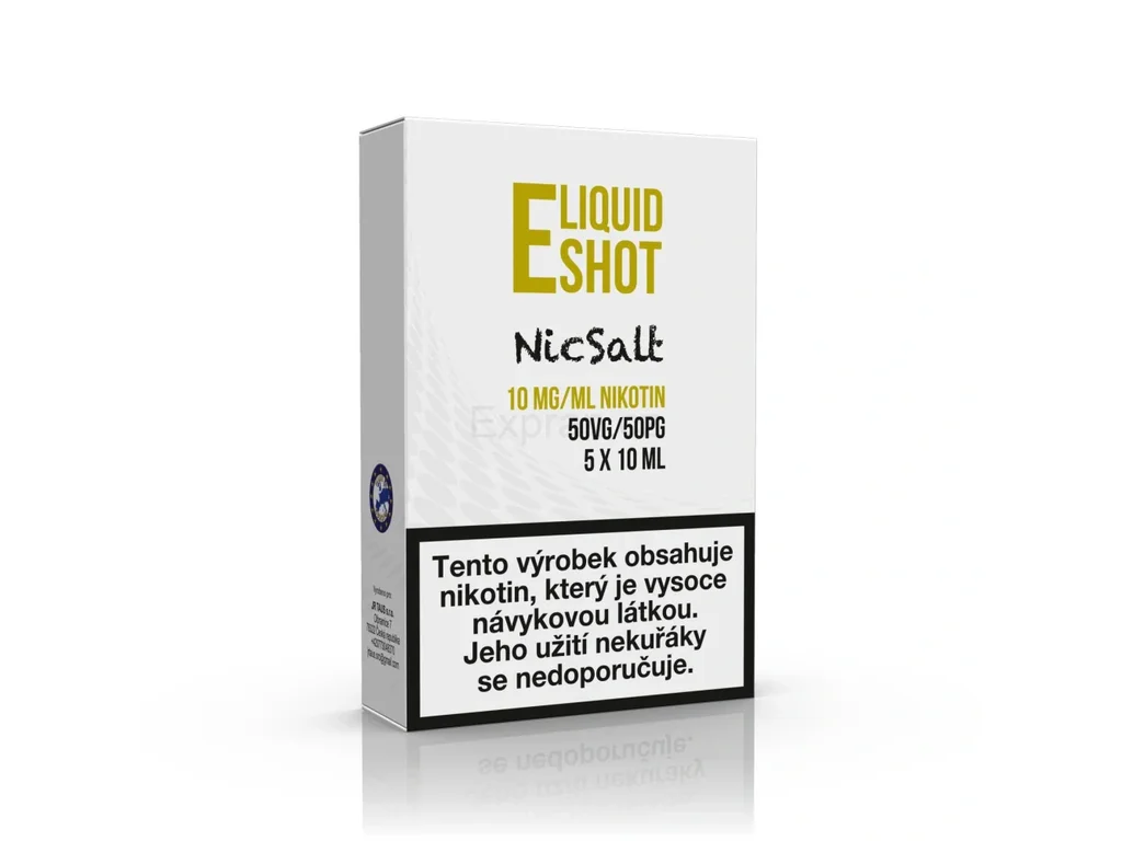 E-Liquid Shot Booster NICSALT 50/50 10mg 5x10ml