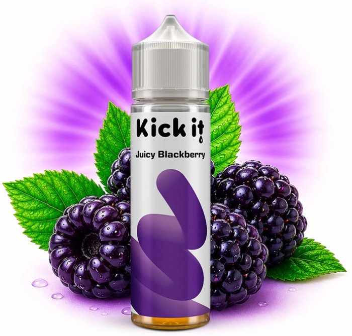  Příchuť KickIt S&V 10ml Juicy Blackberry 