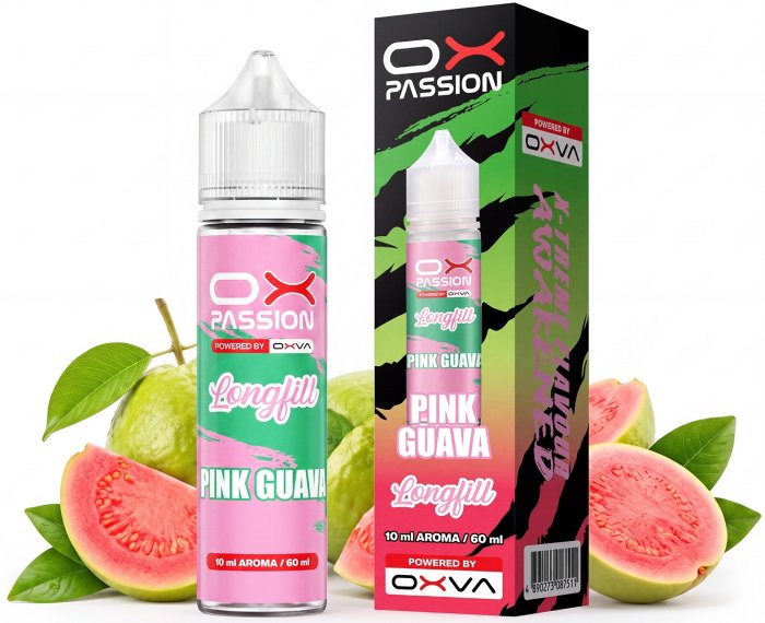  Příchuť OXVA OX PASSION S&V 10ml Pink Guava 