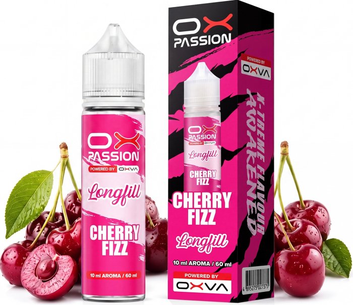  Příchuť OXVA OX PASSION S&V 10ml Cherry Fizz 