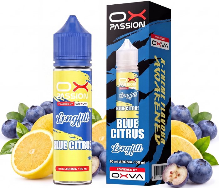  Příchuť OXVA OX PASSION S&V 10ml Blue Citrus 