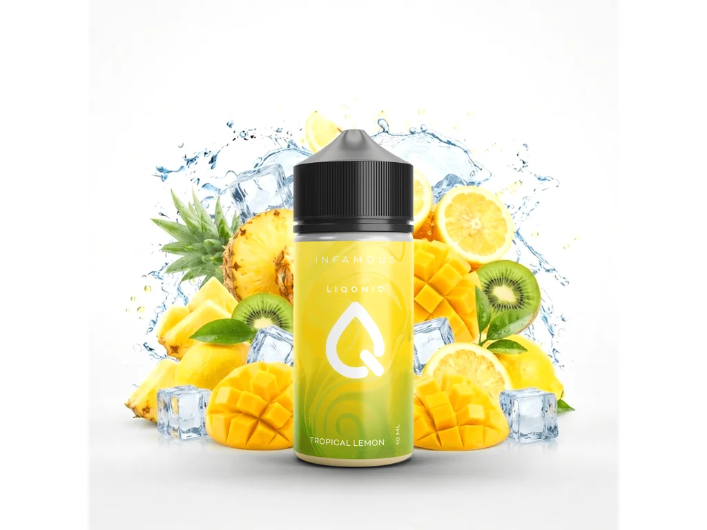 Příchuť Infamous Liqonic SNV - Tropical Lemon - tropický mix s citrónem - 10ml/100