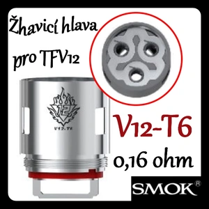 SMOK TFV12 V12-T6 žhavící hlava 0,17 ohm 1 ks 