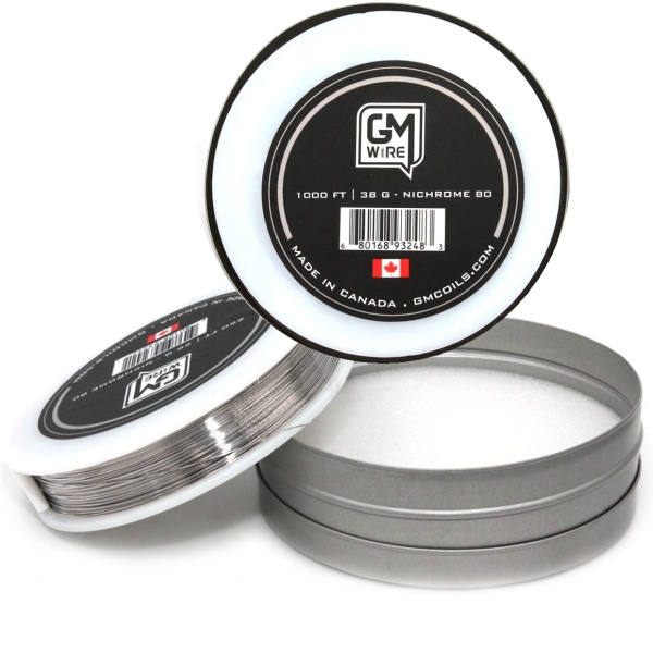 GM Coils Ni80 38GA drát