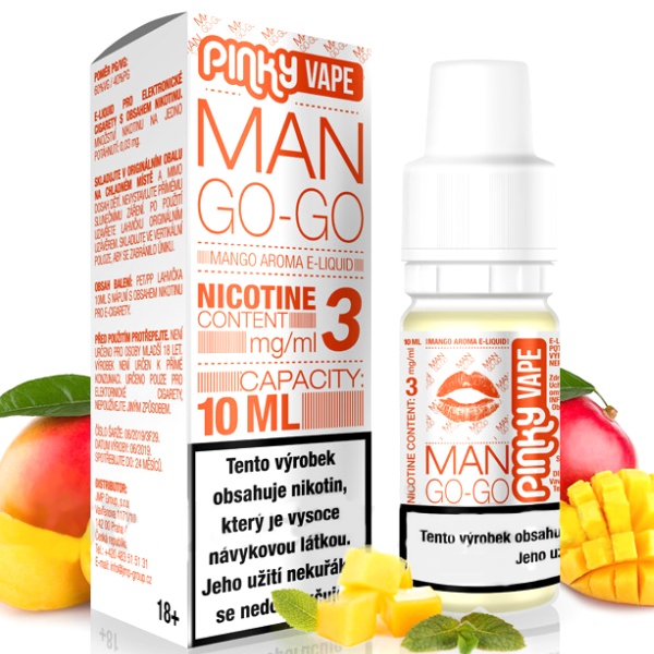 Pinky Vape Man Go-Go 0mg/10ml